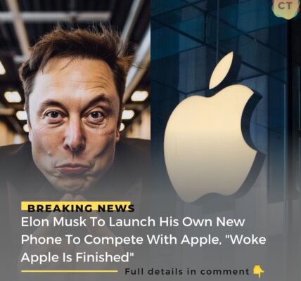 Breaking: Elon Musk To Launch His Own New Phone To Compete With Apple, "Woke Apple Is Finished"