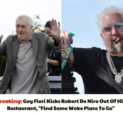 Breaking: Guy Fieri Kicks Robert De Niro Out Of His Restaurant, "Find Some Woke Place To Go"