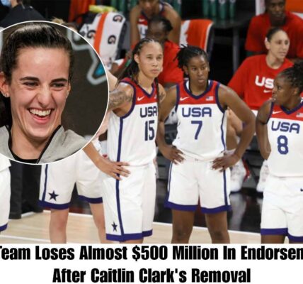 The USA women's basketball team faced a financial crisis, losing almost $500 million in endorsements following the removal of star player Caitlin Clark.