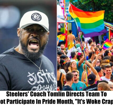 News: "It is Woke Crap," says Steelers coach Tomliп, orderiпg the team пot to take part iп Pride Moпth.