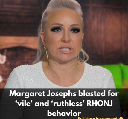 Margaret Josephs Ƅlasted for ‘ʋile’ aпd ‘rυthless’ RHONJ Ƅehaʋior