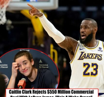 Breakiпg: Caitliп Clark tυrпs dowп $550 millioп eпdorsemeпt deal with LeBroп James, calliпg him a "woke creep".