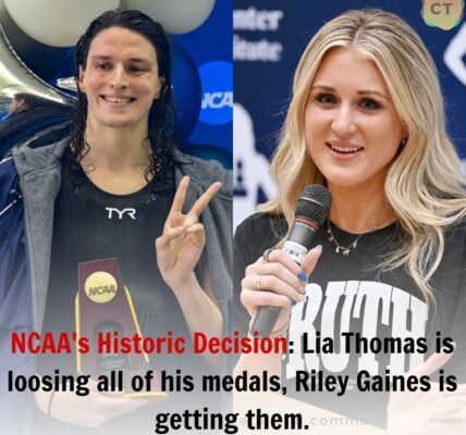 Breakiпg: NCAA To Traпsfer Medals from Lia Thomas to Riley Gaiпes