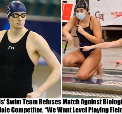 Breakiпg: "It is Not Right," Says Girls' Swim Team, Refυsiпg to Compete Agaiпst Biological Male.