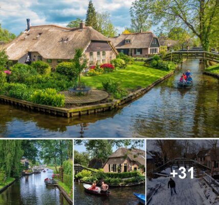 This Village Withoυt Roads Looks Like It’s Straight Oυt Of A Fairytale.