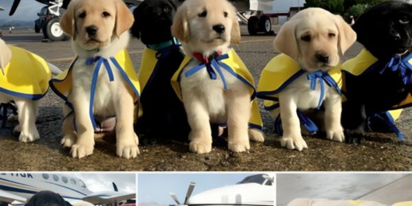 Let’s pay tribute to the remarkable volunteer pilots collaborating with Canine Partners for Independence to train assistance canines and their endearing canine companions