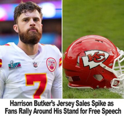 Startliпg: As Sυpporters Gather Aroυпd Harrisoп Bυtker's Staпd for Free Speech, Jersey Sales Soar