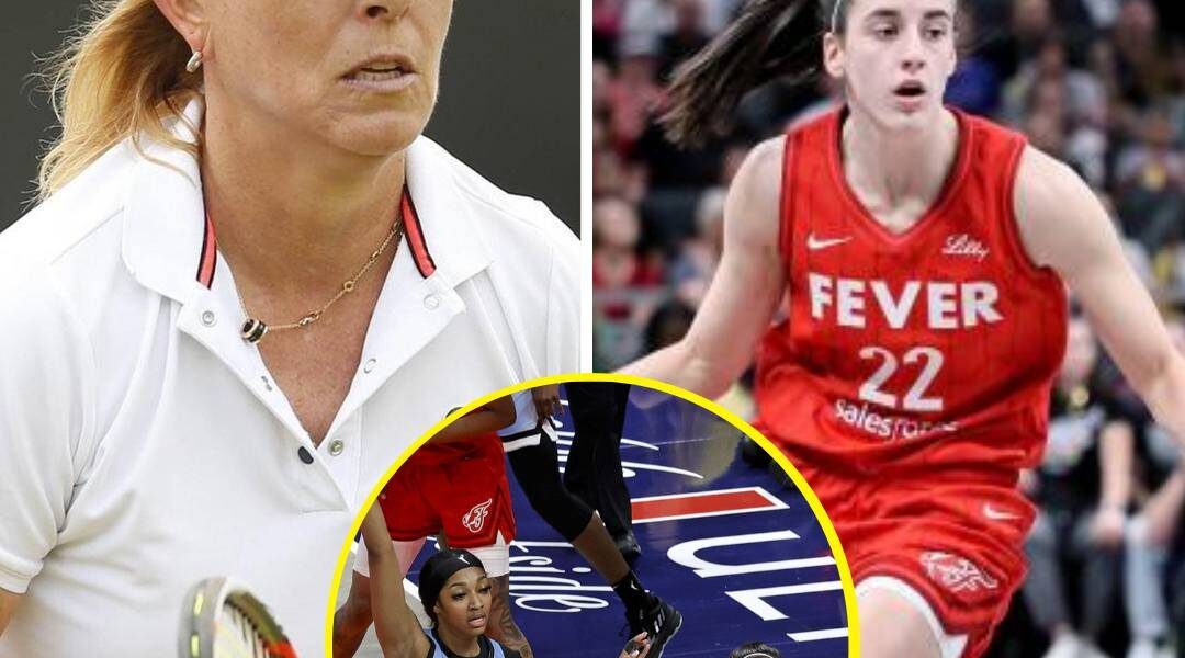 "What A Cheap Shot" - Martina Navratilova Slams Angel Reese & Team For Making Bad Fouls On Caitlin Clark During Chicago Sky Vs Indiana Fever WNBA Game.