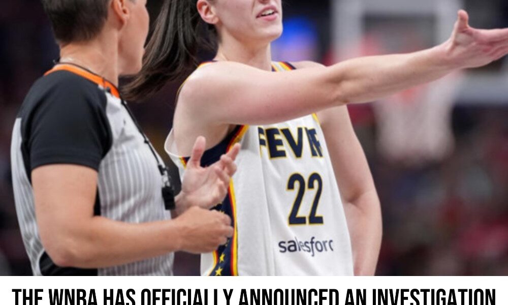 **HOT NEWS:** The WNBA has officially announced an investigation into referees in all of Caitlin Clark's games for ignoring the opponents' dirty actions against her. "Several referees have been suspended."