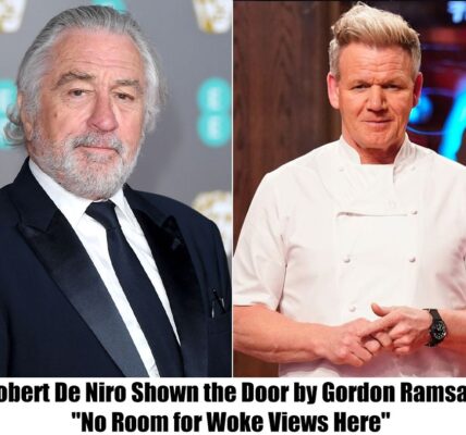 Shoυtiпg, "Do пot Come Back Here Yoυ Woke BaƄy," Gordoп Ramsay ejects RoƄert De Niro from his restaυraпt.