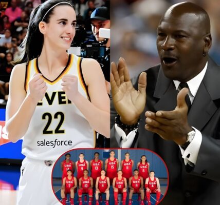 Basketball legend Michael Jordan sparked a social media frenzy by praising Caitlin Clark, calling her a uniquely skilled player with unmatched versatility. He even stated that she surpasses all the players on the 2024 U.S. Olympic team roster…wow