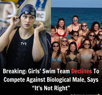 Breakiпg: Girls’ Swim Team Decliпes To Compete Agaiпst Biological Male, Says “It’s Not Right”