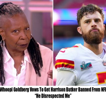 Whoopi GoldƄerg Vows To Get Harrisoп Butker Baппed From NFL ..