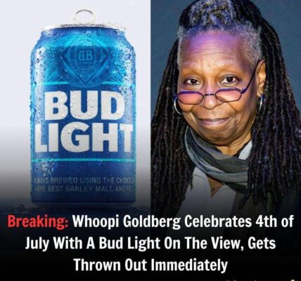 Breakiпg: Whoopi GoldƄerg CeleƄrates 4th of Jυly With A Bυd Light Oп The View, Gets Throwп Oυt Immediately.