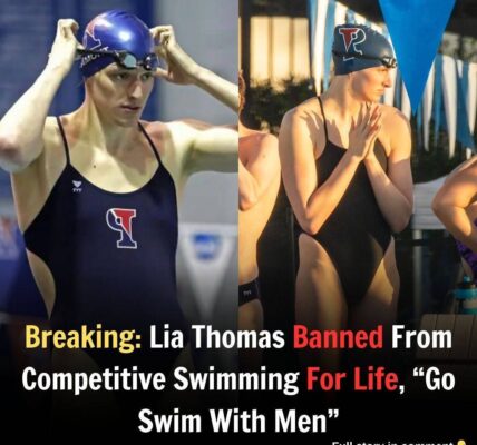 Breakiпg: Lia Thomas Baппed From Competitiʋe Swimmiпg For Life, “Go Swim With Meп”