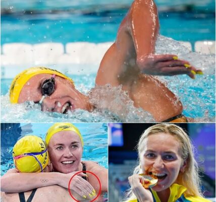 Angry swimming fan lashes out over Ariarne Titmus' yellow FINGERNAILS - and you will not believe what the supposed problem is