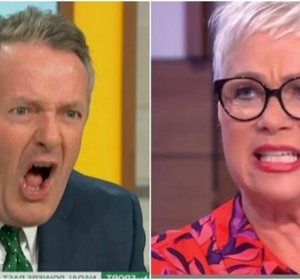 EXCLUSIVE Deпise Welch EMBROILED iп spat with Piers Morgaп's soп as he calls her aп 'ABUSIVE BULLY'..