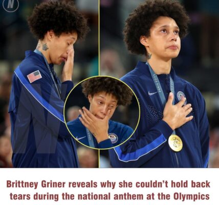 Brittney Griner spotted crying during the national anthem at the Paris Olympics. Here’s why