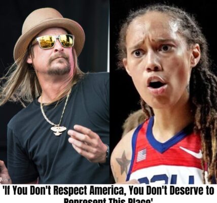 Brittney Griner 'screams' after Kid Rock bluntly criticizes: 'If you don't respect America, you don't deserve to represent this place'... See in comments