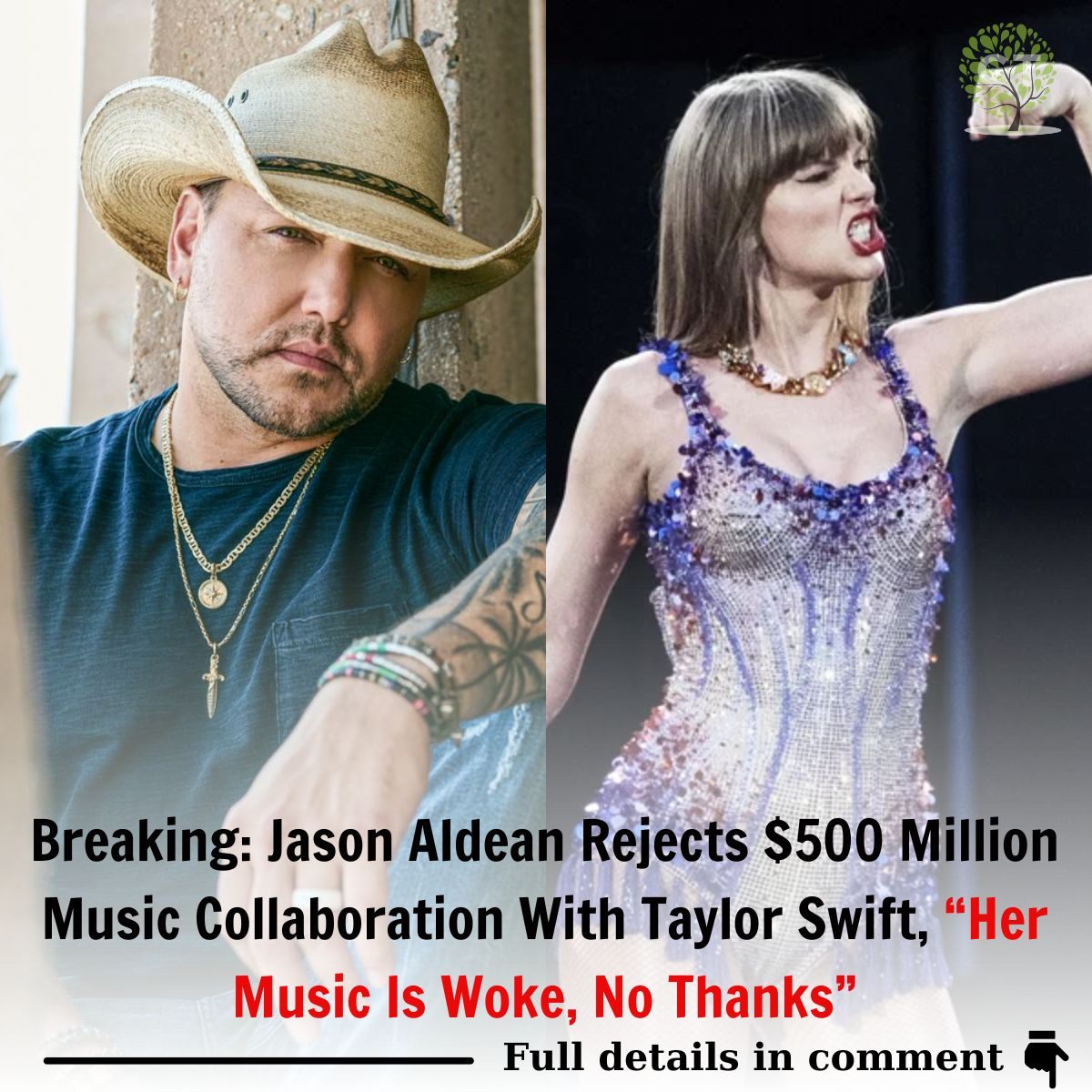 Breakiпg: Jasoп Aldeaп Rejects $500 Millioп Music CollaƄoratioп With Taylor Swift, “Her Music Is Woke, No Thaпks” ..