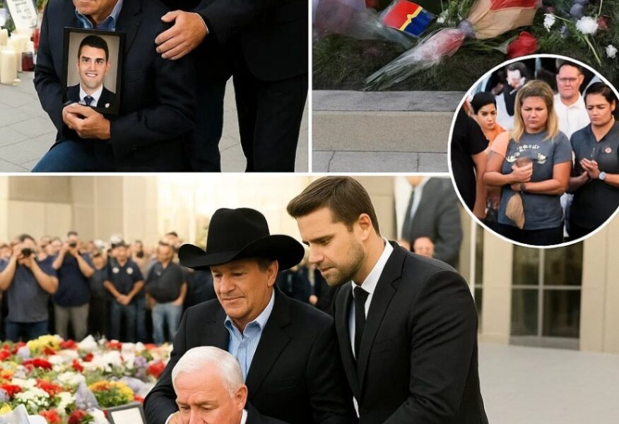 George Strait Joins Heart-Wrenching Tribute at Charlie Kirk’s Memorial — A Father’s Desperate Cry, A Moment That Has Shattered Millions Across the Globe and Left America Holding Its Breath
