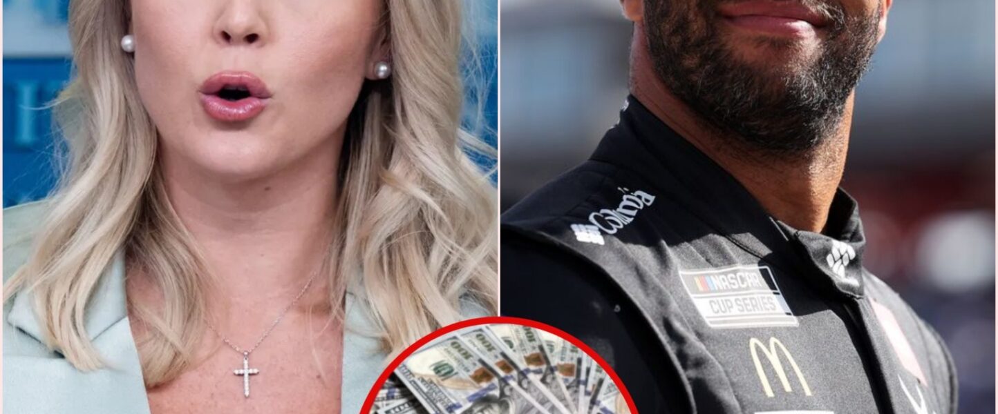 “YOU WERE BEATEN — PAY NOW!” — Bubba Wallace sues Karoline Leavitt and Network for $50 MILLION after shocking live attack. No one saw it coming.