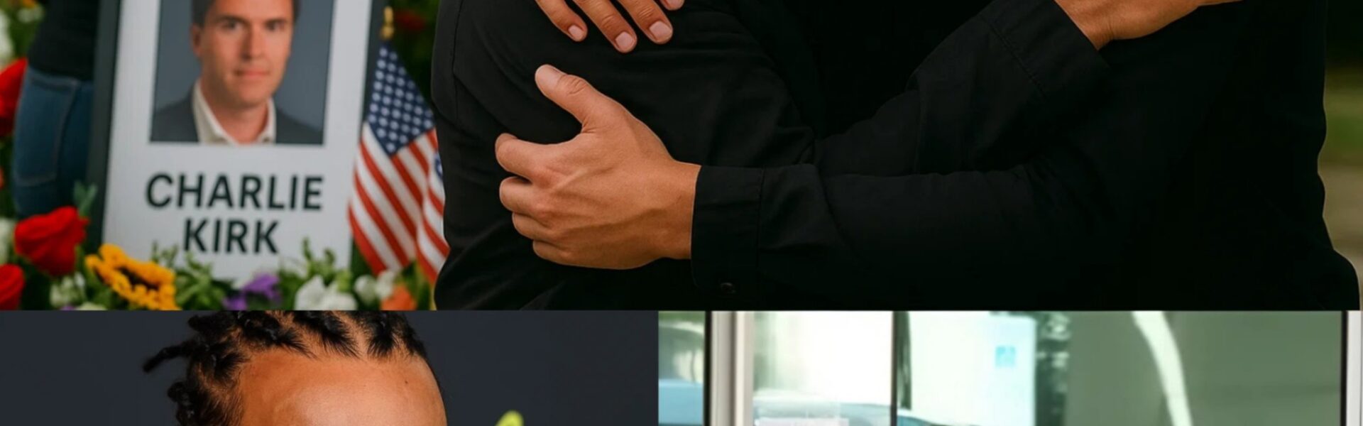 💔 “Give Me Back My Son, He’s Only 31” — Lewis Hamilton Comforts Grieving Father at Charlie Kirk Memorial