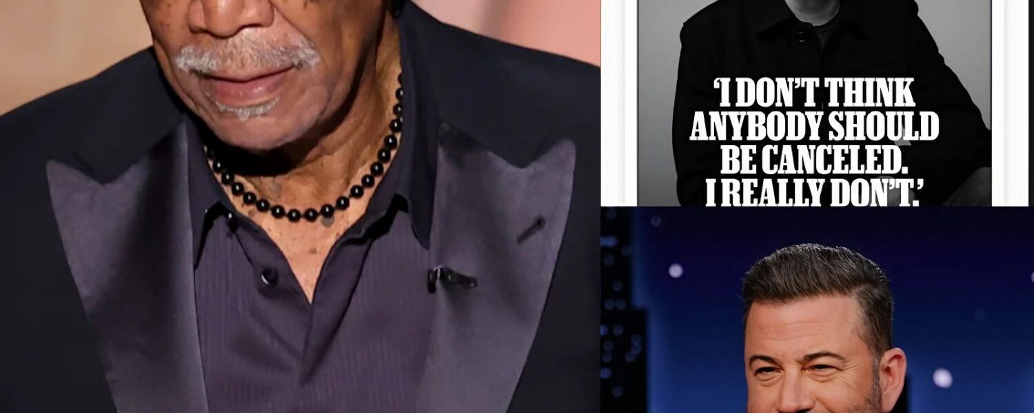 “WE WILL NOT BE SILENT” — Morgan Freeman Unleashes Fury on Jimmy Kimmel — Shockwaves Rock Entertainment Industry