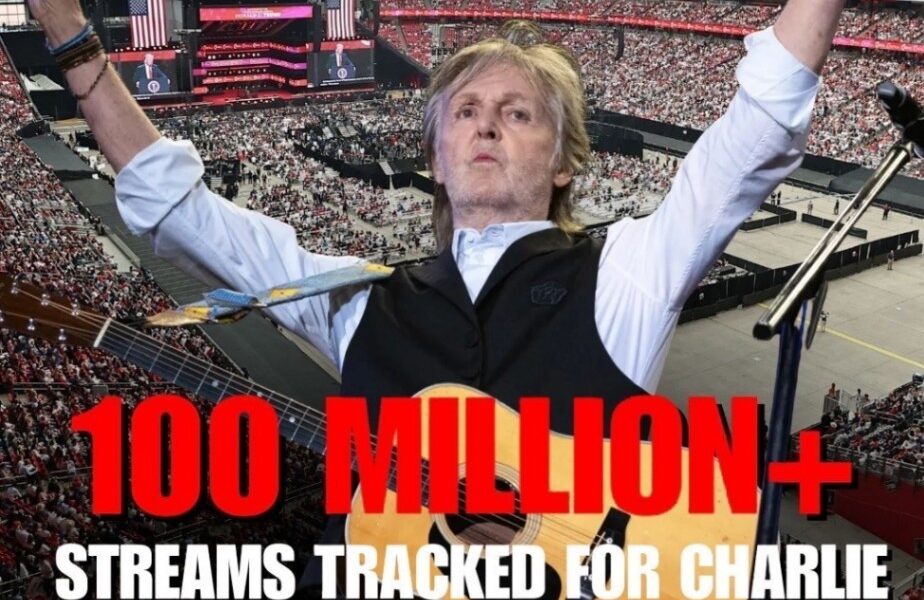 Paul McCartney Joins Global Tribute as Charlie Kirk’s Livestream Memorial Surpasses 100 Million Viewers — And TPUSA Says The Number May Be Even Higher…