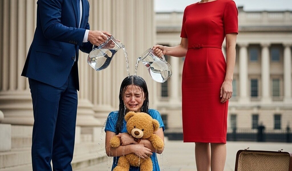 After her father’s funeral, a little girl was cast out by her stepmother—but then the millionaire arrived…