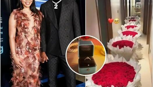 SHE SAID YES 💍: Shedeur Sanders Melts Hearts With Romantic Proposal to Storm Reid — Fans Can’t Stop Talking About What He Said After She Accepted.
