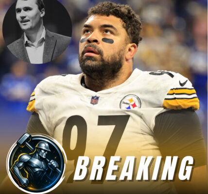 BREAKING: Cameron Heyward recently did something extremely surprising for her fans. She secretly bought a cake with Charlie Kirk’s image and placed it in front of his cold grave. But the 8 words on the cake are what made everyone amazed….