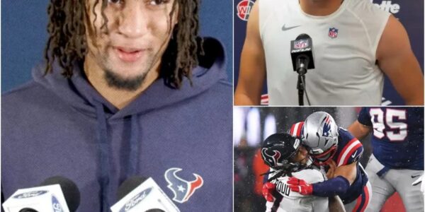 “I’m proud of my performance but it felt like New England was favored by the referees in several key situations” CJ Stroud shared after the Texans 16-28 loss to the Patriots in the AFC Divisional Game as the young Houston quarterback claimed there were “many sensitive contact plays that were overlooked” especially on pivotal third down situations and although he stressed he was not placing all the blame on the officials he admitted it significantly affected the Texans rhythm and morale On the other side when asked about those comments during the postgame press conference Drake Maye did not shy away and fired back with exactly ten short but sharp words immediately igniting heated debate across social media and intensifying the lingering tension from the game.